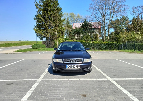 Audi A4 cena 8700 przebieg: 187635, rok produkcji 1999 z Dęblin małe 191